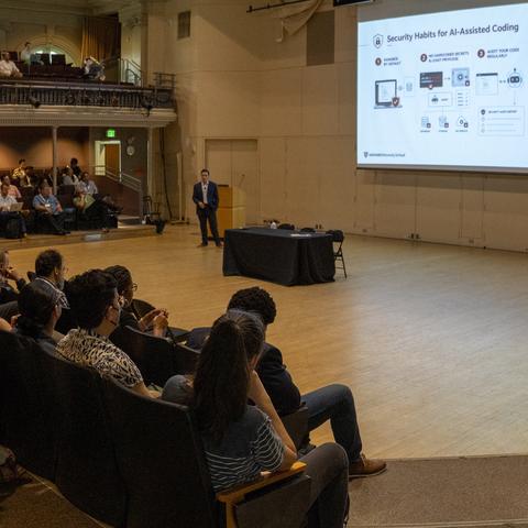 Community members gather at the IT Summit.