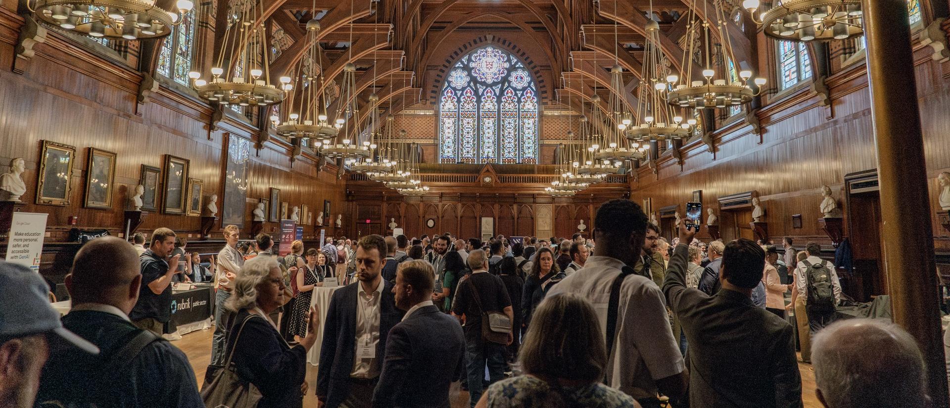 Participants gather in Annenberg Hall during the 2024 IT Summit.