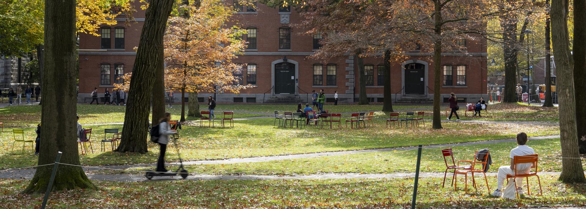 Harvard Yard.